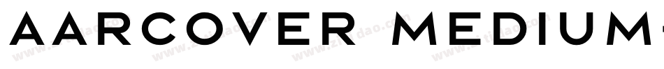 Aarcover Medium字体转换